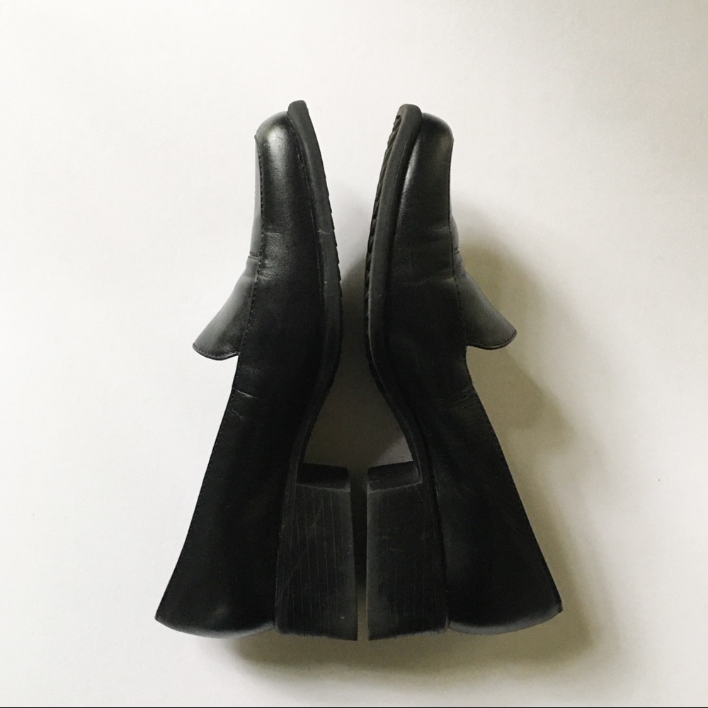 Croft & Barrow Leather Loafers Black Size 6 - Picture 4 of 13